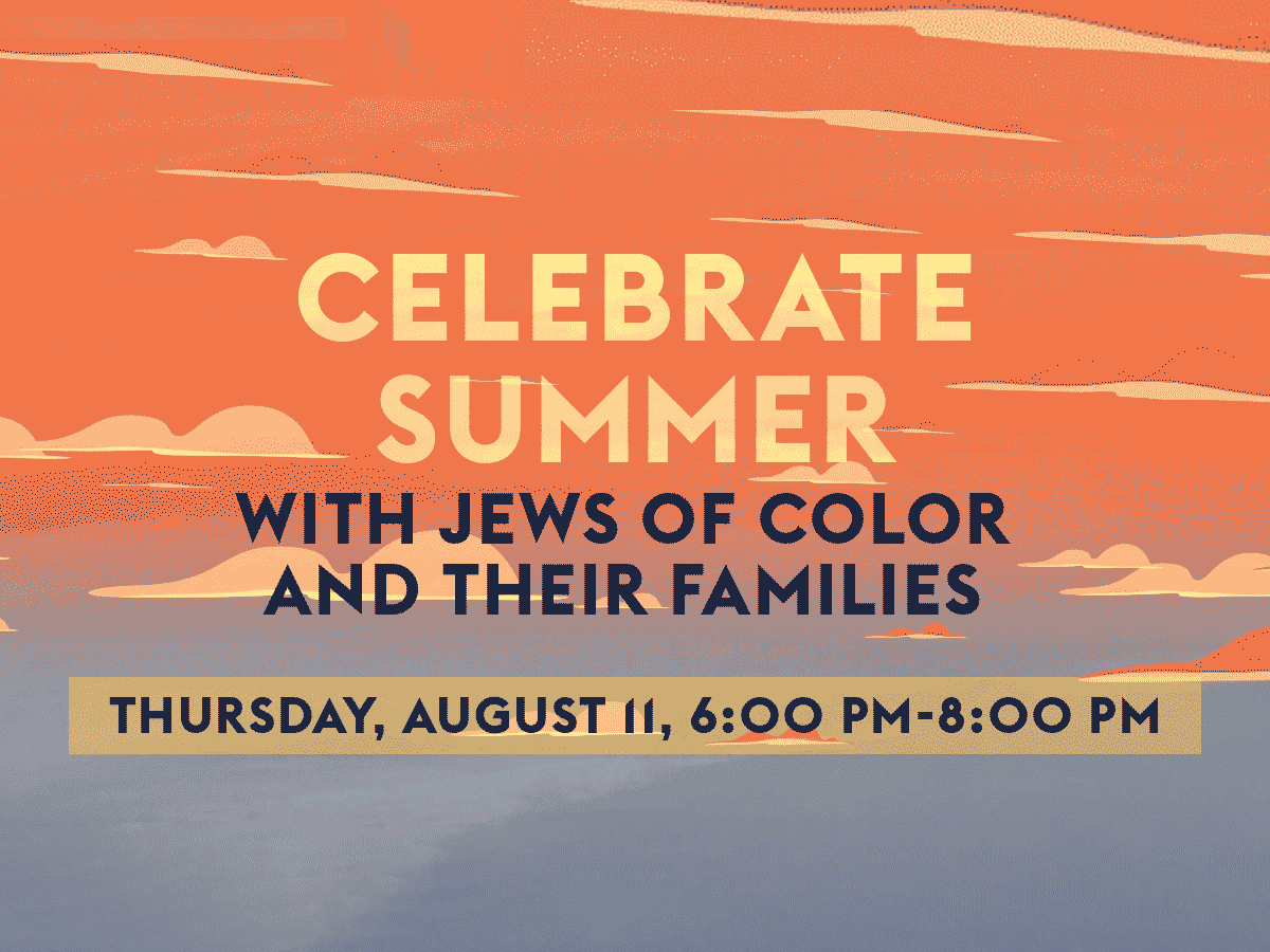 Celebrate Summer with Jews of Color and their families