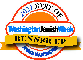 Washington Jewish Week 2022 Best of Runner-up Badge