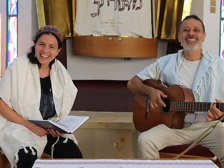Rabbi Na'ama Dafni-Keller and Rabbi Gabby Dagan