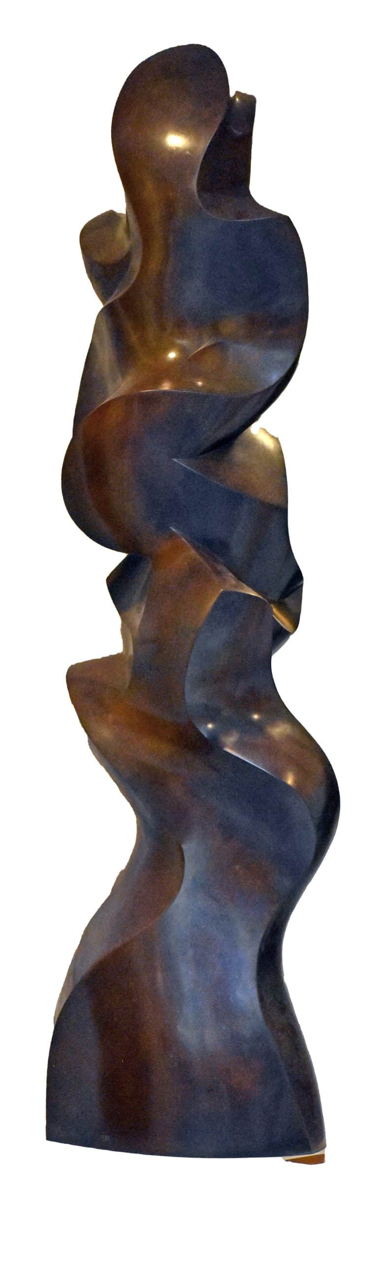 Lee Aks (American, 1946- ) Born in Bethesda, Maryland Sculptor Rhythms of Life Sculpture, Bronze