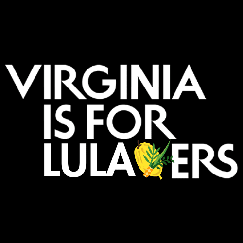 virginia is for lulavers - with final v made of a lulav & etrog