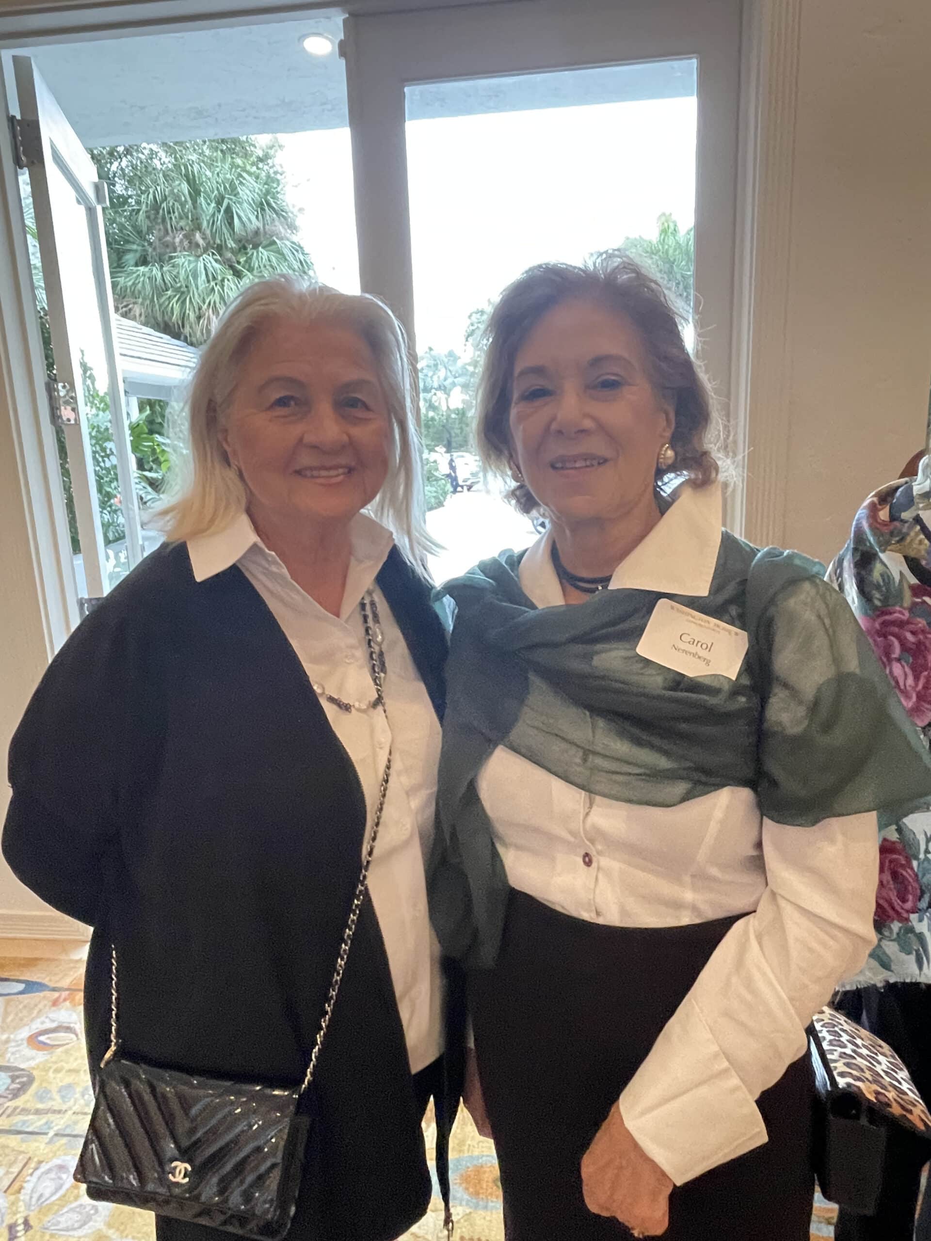 Two senior women at Florida Reunion