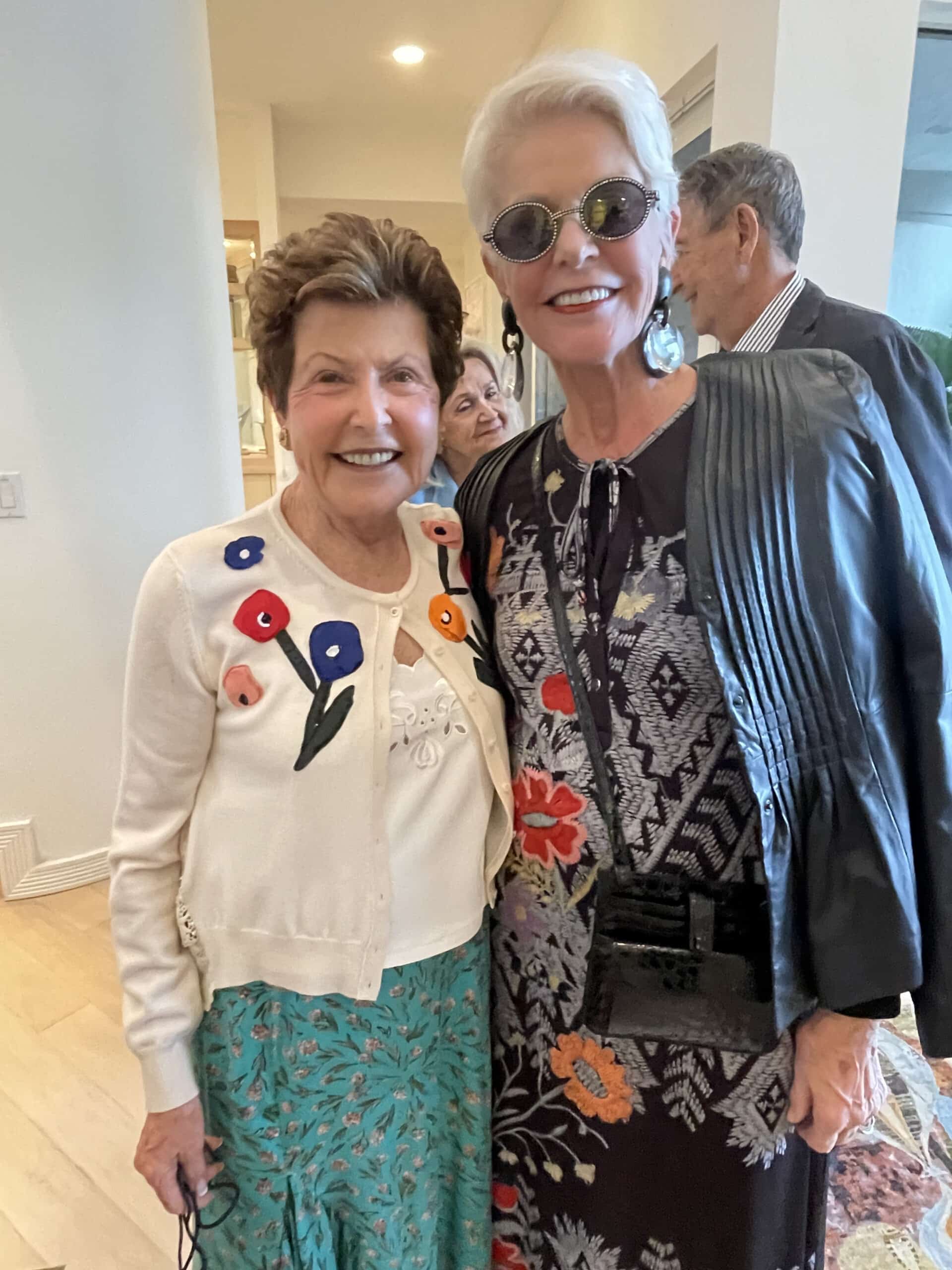 Two senior women at Florida Reunion