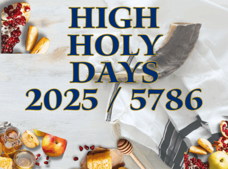 High Holy Days 2025/5786