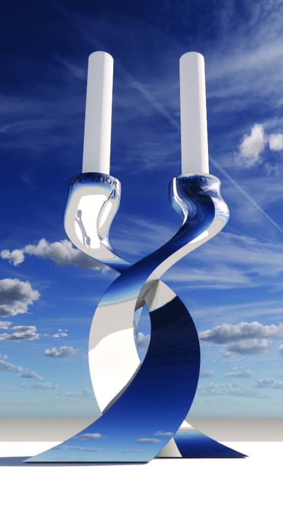 Spread the Light candlesticks