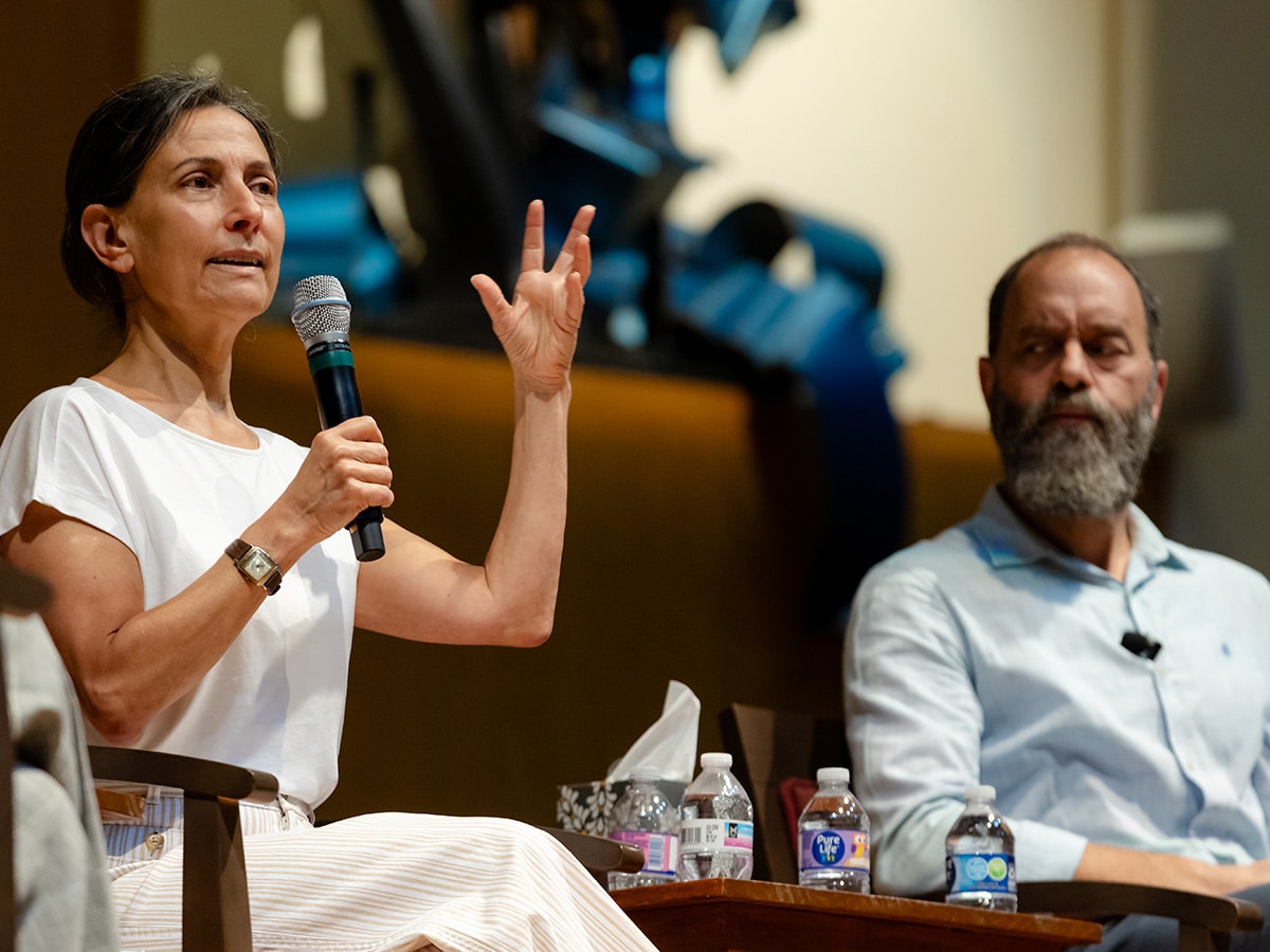 Rachel Goldberg-Polin and Jon Polin